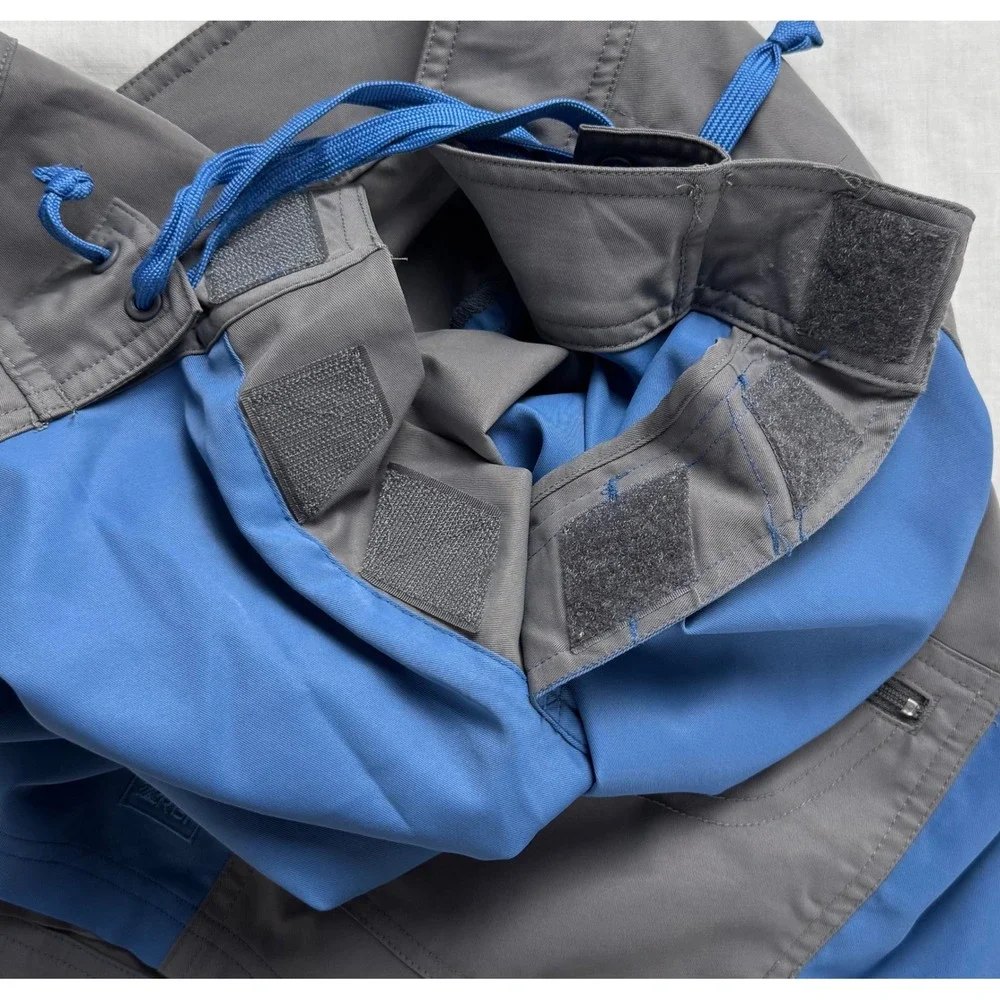 REI Co-op Mens XL‎ Board Shorts Blue Grey Colorblock Swim Trunks